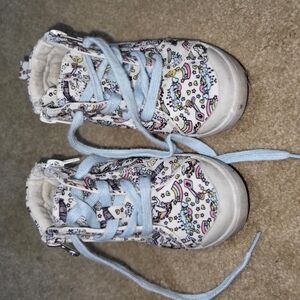 Kids Patterned High-Top Sneakers